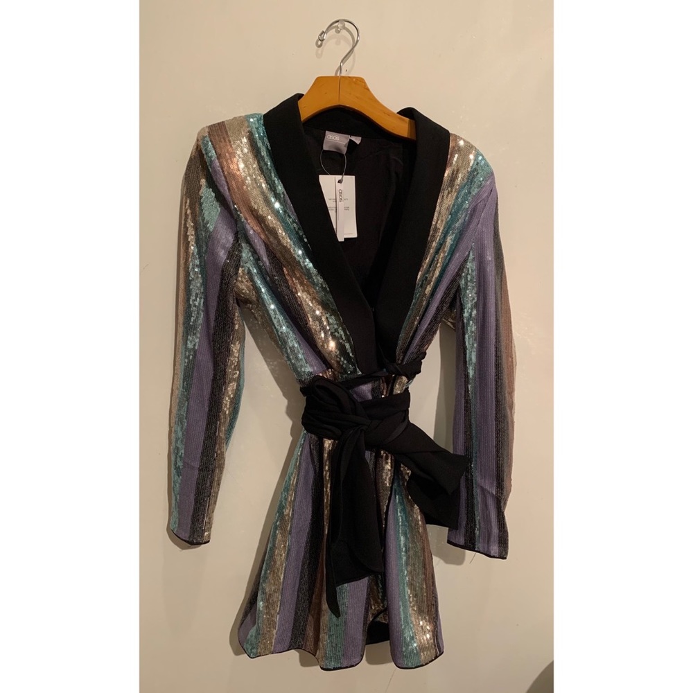 ASOS | sequined blazer dress